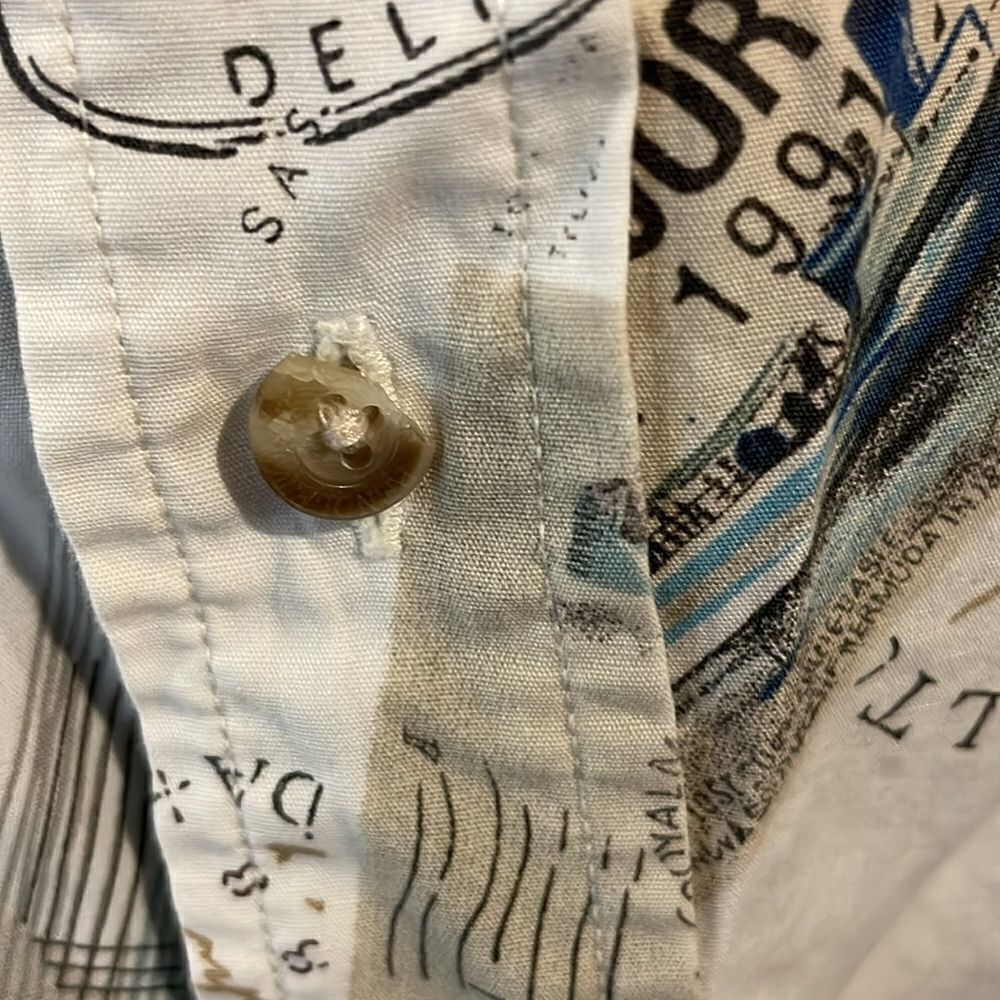 Pendleton Short Sleeve Button Down Size L - image 6